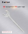 Wedo Wrench Stainless Steel Single Open End Spanner Head Rust-proof Corrosion Resistant Durable Anti-corrosion High Strength
