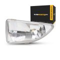 Front Driver Side Fog Light Ford Focus 2000 2001 2002 2003 2004 Triangle Lens And Housing Replacement For Ys4z15l203bb