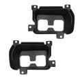 Tow Hook Hole Cover Pair For Gmc Sierra 1500 2014 2015 Textured Black Gm1028106 Gm1028105 Driver And Passenger Side 