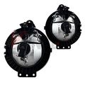 Fog Light Pair Set For 2007 To 2015 Mini Cooper Clear Halogen Replacement Lamps Front Left And Right Side Cfwj-0509-c 