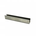 Crl Sac14bs98 Brushed Stainless 1 4 Radiused Back U-channel 98 Stock Length 