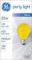 Ge 49728 25-watt Yellow Light Bulb