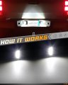 Hercoo Led License Plate Light Rear Lights Lamp Socket Wire Harness Compatible With Chevy Silverado 1500 2500 3500 Suburban