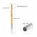 Uxcell Thread Tap Metric M2 X 0 4 Titanium Coated Cobalt Hss High Speed Steel 3 Straight Flutes Machine Mini Micro Screw