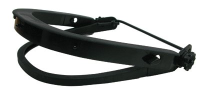 Radnor Plastic Faceshield Mounting Brackets With Rubber Band For Hard Hats