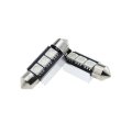 6418 Led Festoon Bulb 36mm 1 42in C5w Super Bright 4smd 5050 Chips Interior Used For Car Map Dome Courtesy Trunk License Plate