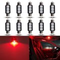 6418 Led Festoon Bulb 36mm 1 42in C5w Super Bright 4smd 5050 Chips Interior Used For Car Map Dome Courtesy Trunk License Plate