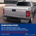 Amerilite For 2007-2014 Chevy Silverado 1500 2500 3500 Pickup Clear Red Oe Replacement Tail Light Brake Lamp Pair W Bulb And