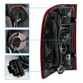 Amerilite For 2007-2014 Chevy Silverado 1500 2500 3500 Pickup Clear Red Oe Replacement Tail Light Brake Lamp Pair W Bulb And