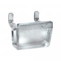 Azar Displays 7021 1 25 W X 0 5 D 0 75 H Plastic U-hook 20 Pack 