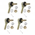 For Tie Rod End Kit Suzuki Lt250 Lt Lt250r Quadracer 250 1985-1992 2 Sets Mod-ztf1-5778