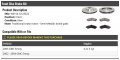 Front Semi Metallic Disc Brake Pad And Rotor Kit Compatible With 2002-2005 Gmc Envoy 4 2l 6-cylinder