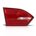 Rear Inner Tail Light Assembly Left Side For Vw Jetta 2011 2012 2013 2014 Driver Red Acrylic Lens And Abs Housing Halogen Lamp 