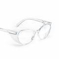 Stoggles Official Cat Eye- Z87 1 Certified Safety Glasses Anti-fog Blue Light Blocking Clear 