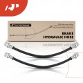 A-premium Rear Driver And Passenger Brake Hydraulic Hose Compatible With Kia Models Rio 2001 2002 2003 2004 2005 Replace