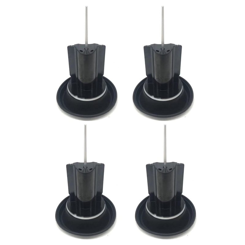 Hippotech Pack Of 4 Plunger Diaphragms Motorcycle Carburetor Repair Kit Replacement For Suzuki Gsf1200 Bandit 2001-2006