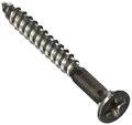 Phillips Flat Head Wood Screws Stainless Steel 8 X 1 5 In Sharp Point Fully Threaded 10 Piece Set 