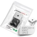 Pack Of 2 Pieces Chanzon Kbpc5010 Bridge Rectifier Diode 50a 1000v Kbpc Single Phase Full Wave 50 Amp 1000 Volt Electronic 