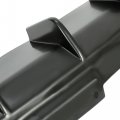 Hecasa Rear Bumper Diffuser Compatible With 2003-2007 Infiniti G35 Coupe 2dr Only Lip Body Kit Plastic Black