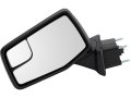 Left Driver Side Power Mirror For 2019 2020 Gmc Sierra 1500 Textured Black Heated Glass Manual Folding Triple Stripe Style With 