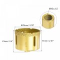 Uxcell Brazed Diamond Core Drill Bits 70mm Hole Saws With M10 Arbor Adapter For Porcelain Tile Marble Concrete Stone Brick
