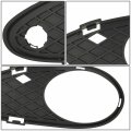 Mb1038104 Front Fog Light Bezel Compatible With Mercedes-benz C230 C240 C320 Excludes Amg 2001-2007 Driver Left Side Smooth