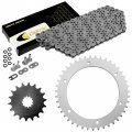 Caltric O-ring Drive Chain And Sprockets For Triumph Sprint 955 St 1999 2000-2004