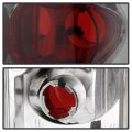 Acanii For 1987-1996 Ford F150 F250 F350 Bronco Smoked Rear Tail Lights Brake Lamps Pair Driver Passenger Side