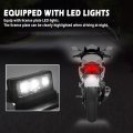 Lorababer Motorcycle Rear License Plate Number W Led Light Compatible With H-onda Cbr500r 500 R Cbr 500r Cbr-500-r 2019 2020