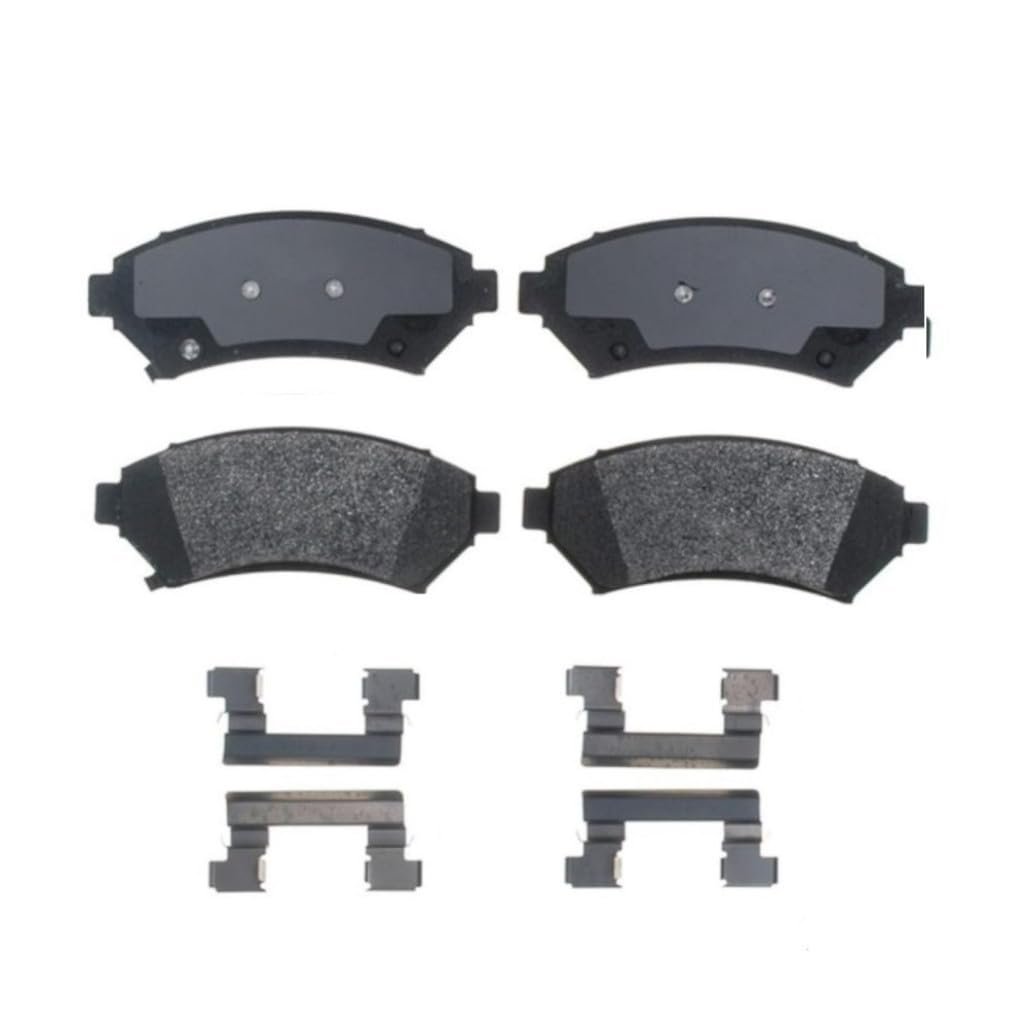 Front Disc Brake Pads For Buick Regal 1997 2004 Semi Metallic Bonded With Wear Sensor And Shims 0 67 In Inner Pad Thickness Olx