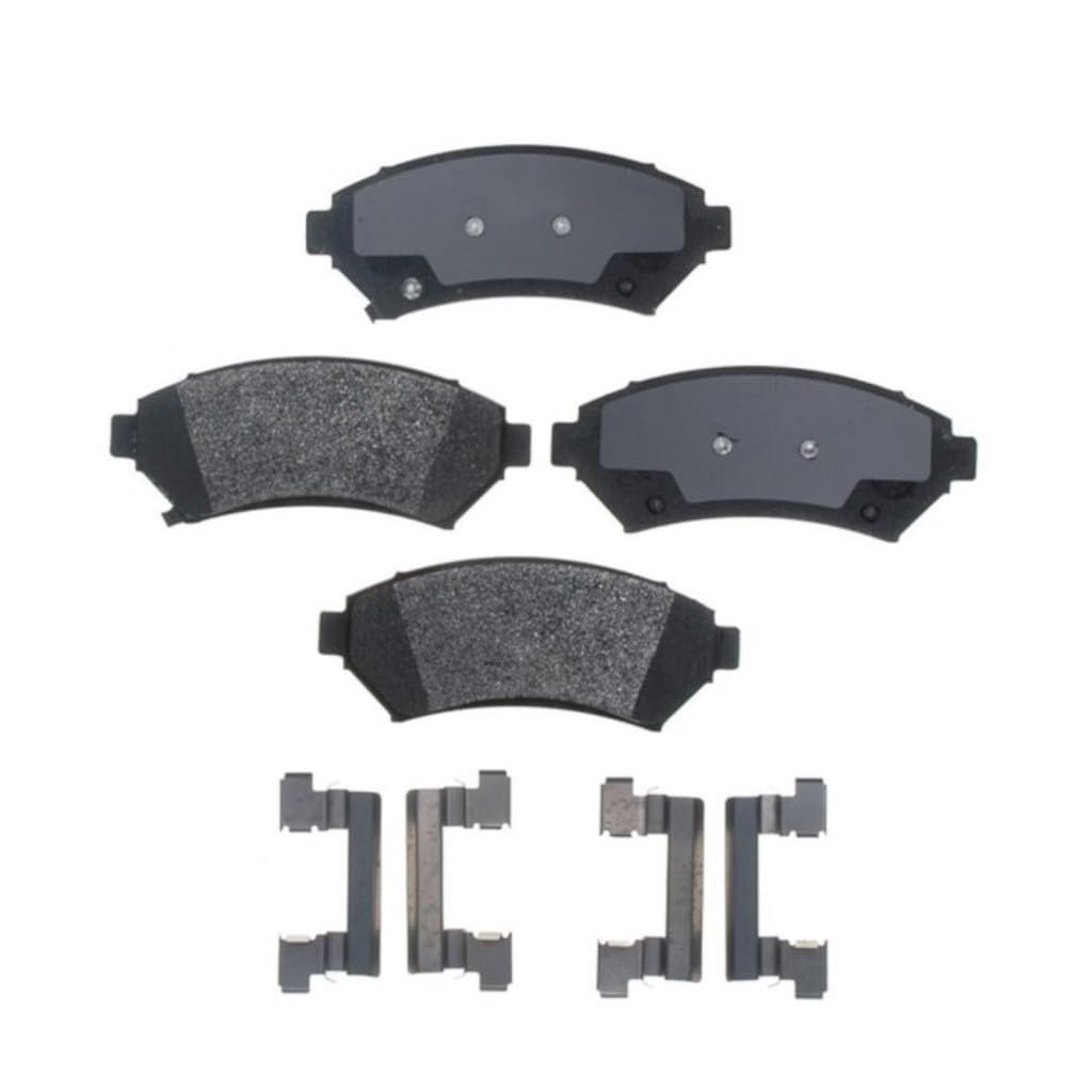 Front Disc Brake Pads For Buick Regal 1997 2004 Semi Metallic Bonded With Wear Sensor And Shims 0 67 In Inner Pad Thickness Olx