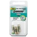 Jandorf Specialty Hardw Fuse Gda 2 5a Fast Acting 60667 