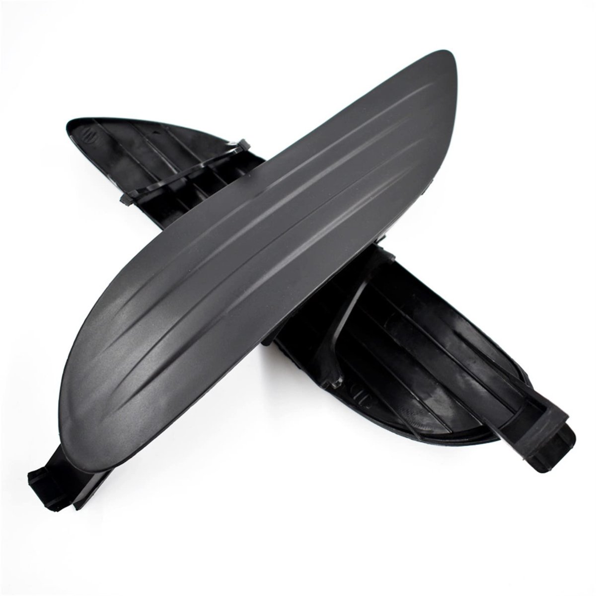 Front Bumper Fog Light Cover Grilles Left And Right Side For 2005 2006 2007 2008 Corolla 52128-02200 52127-02170 Black Abs