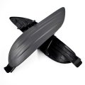 Front Bumper Fog Light Cover Grilles Left And Right Side For 2005 2006 2007 2008 Corolla 52128-02200 52127-02170 Black Abs