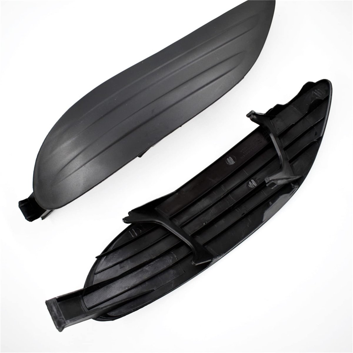 Front Bumper Fog Light Cover Grilles Left And Right Side For 2005 2006 2007 2008 Corolla 52128-02200 52127-02170 Black Abs