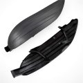 Front Bumper Fog Light Cover Grilles Left And Right Side For 2005 2006 2007 2008 Corolla 52128-02200 52127-02170 Black Abs