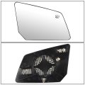 15951928 Oe Style Passenger Right Heated Mirror Glass Lens Compatible With Gmc Acadia Saturn Outlook 07-16