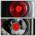 Acanii For 2003-2006 Chevy Silverado 1500 Black Rear Tail Lights Brake Lamps Driver Passenger Side