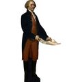 H76019 Thomas Jefferson Cardboard Cutout Standup 