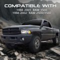 Front Bumper Fog Lights With Bulbs For Dodge Ram Pickup 1994 1995 1996 1997 1998 1999 2000 2001 Clear Lens Halogen Lamps 2