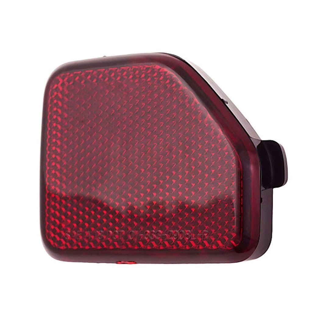 Rear Bumper Reflectors For Jeep Wrangler 2018 2019 2020 2021 2022 2023 Driver And Passenger Side Pair Capa Certified Molded