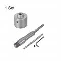 Uxcell Wall Hole Drill Bit 75mm Concrete Cement Stone Saw Cutter 150mming Depth Round Shank With Connecting Rod For Sds X4
