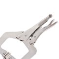 All-carb 5pcs Locking C-clamp 11 Inch Welding Vise Grip Pliers Swivel Pad For Home Farm And Automotive