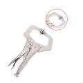 All-carb 5pcs Locking C-clamp 11 Inch Welding Vise Grip Pliers Swivel Pad For Home Farm And Automotive