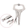 All-carb 5pcs Locking C-clamp 11 Inch Welding Vise Grip Pliers Swivel Pad For Home Farm And Automotive