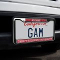 Ohio Wesleyan University Alumni Full Size Standard License Plate Metal Frame