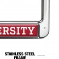Ohio Wesleyan University Alumni Full Size Standard License Plate Metal Frame