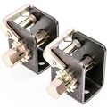2 Lashing Winch Left Tie Down Tow Dolly Binder Rack Strap Truck Ratchet