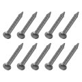 100pcs Small Hardware Nails 1 X 10mm Carbon Steel Round Head Common Finishing Nail For Household Woodworking Picture Hanging 