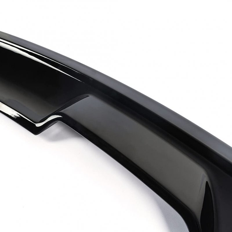 Rear Trunk Spoiler Wing Gt500 Style For 2015-2021 Ford Mustang Gt350 Gt500 Abs Lip Matte Black Car
